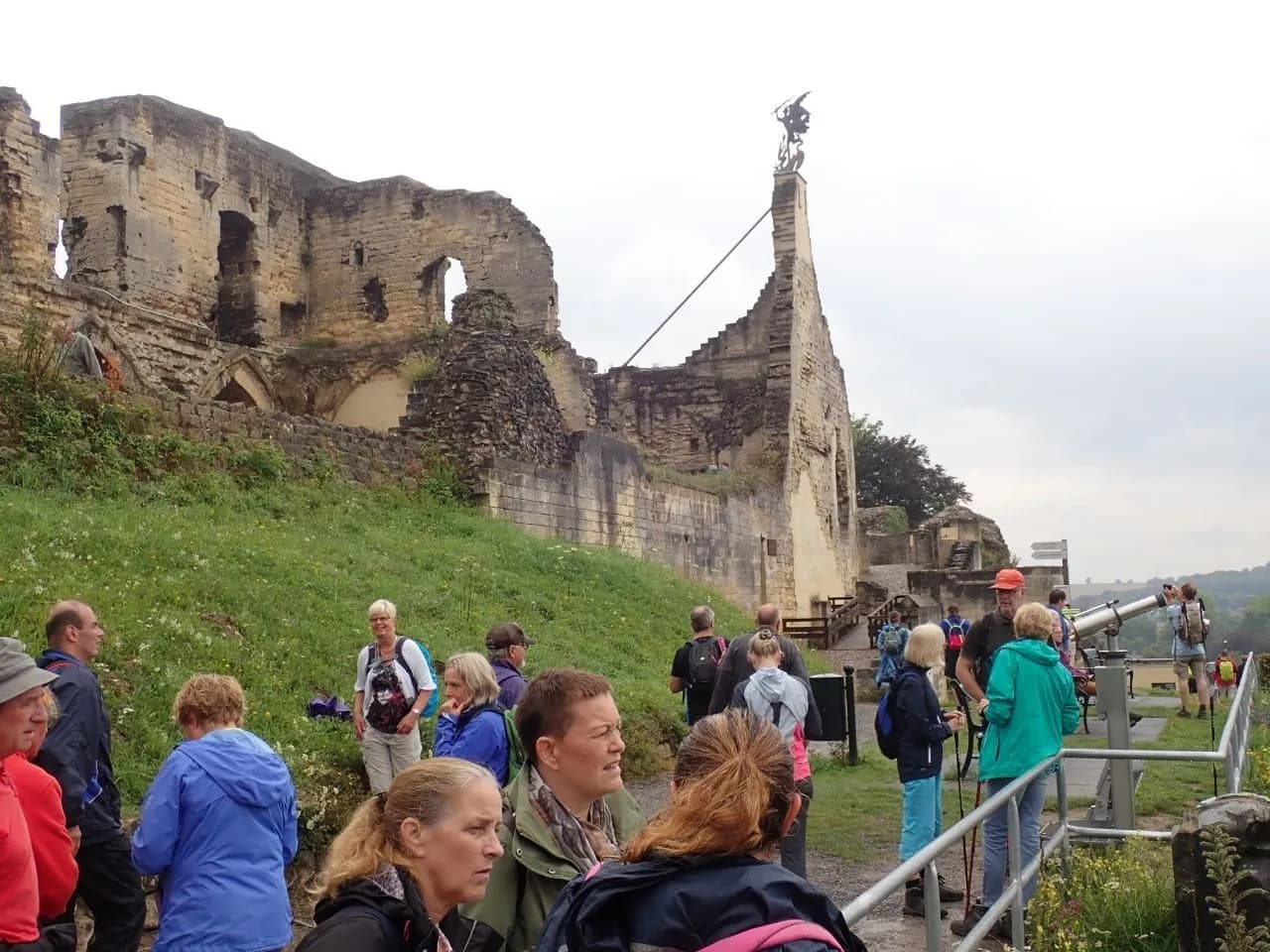 Valkenburg Castle Ruins - Dari Viewpoint, Netherlands