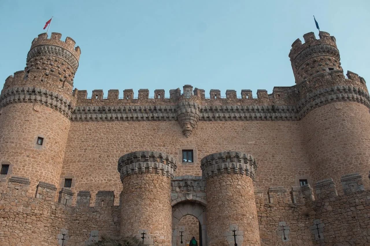 Castillo de Manzanares El Real - Frá Entrada, Spain