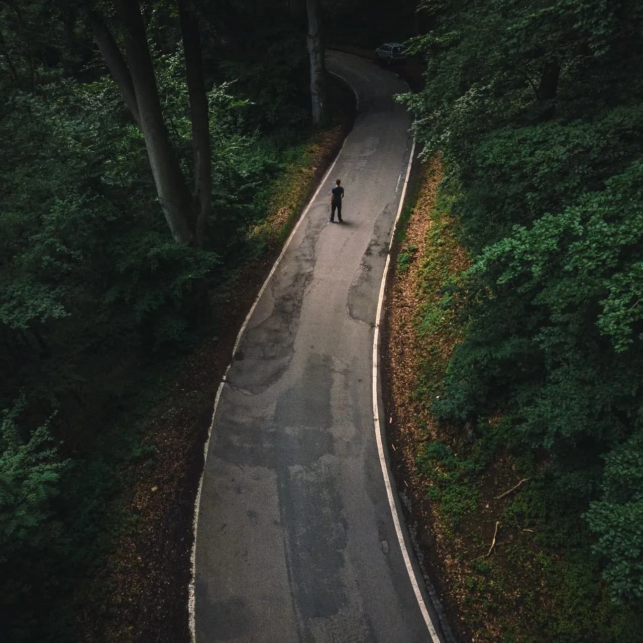 Road to Escheber - Z Drone, Germany