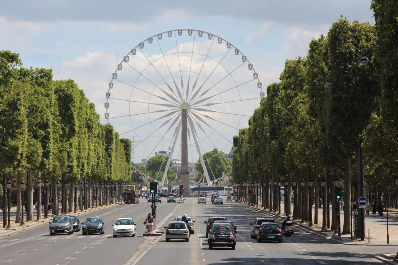 Big Wheel - Tól Av. des Champs-Élysées, France
