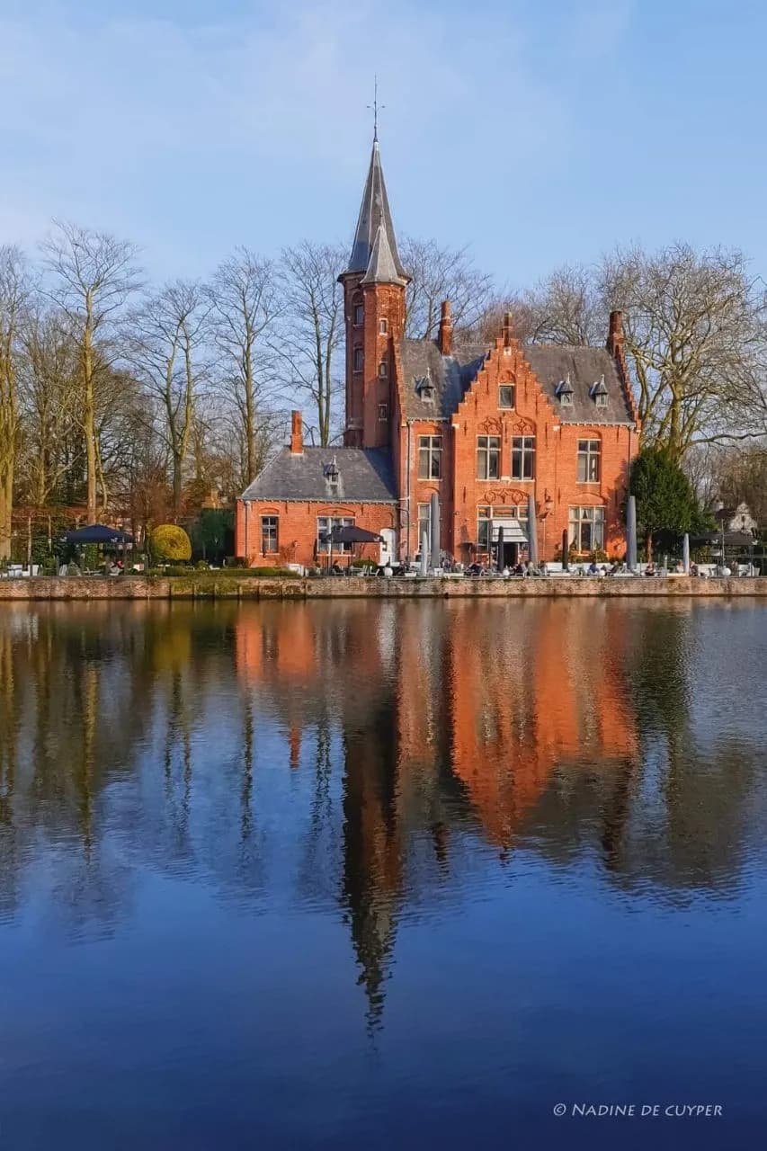 Kasteel De Lafaille - から Begijnvest, Belgium