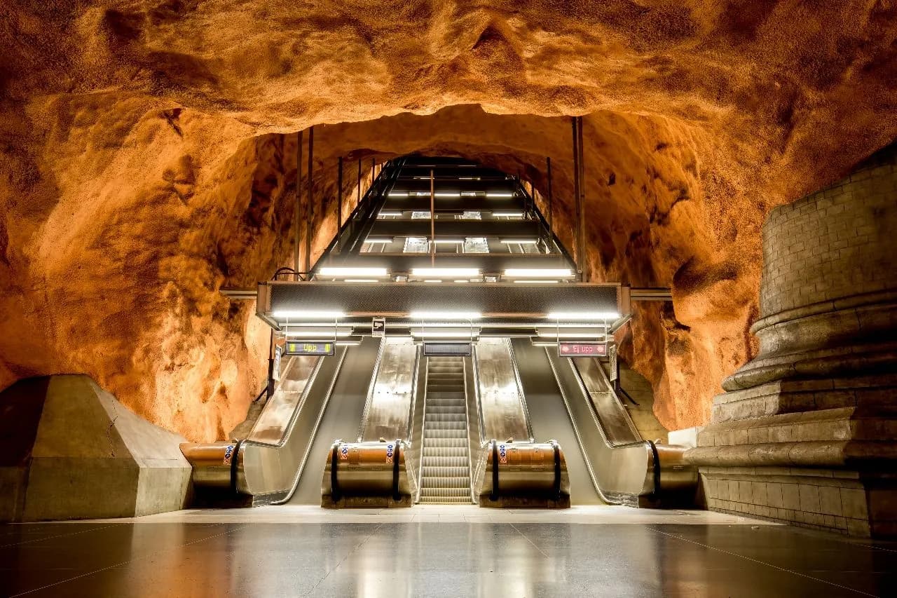 Rådhuset - De Stockholm Subway, Sweden