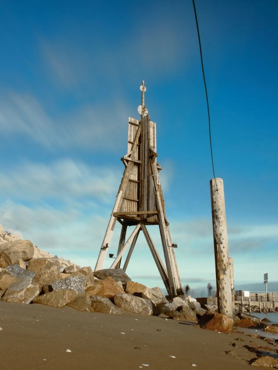 Kugelbake - Dari Below, Germany