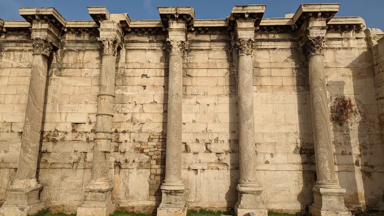 Hadrian's Library - Greece