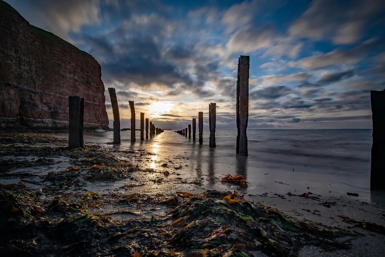 Helgoland Nordstrand - 来自 ehem. Behelfsbrücke, Germany