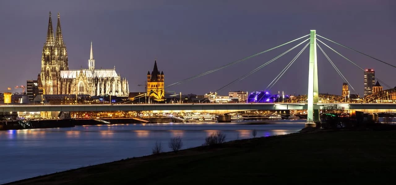 Cologne Cathedral - De Poller Wiesen, Germany