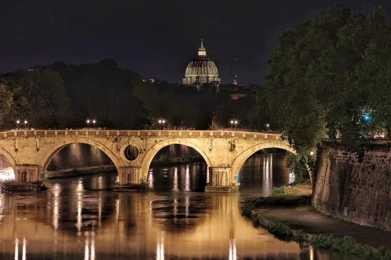 Ponte Sisto - 출발지 Ponte Garibaldi, Italy