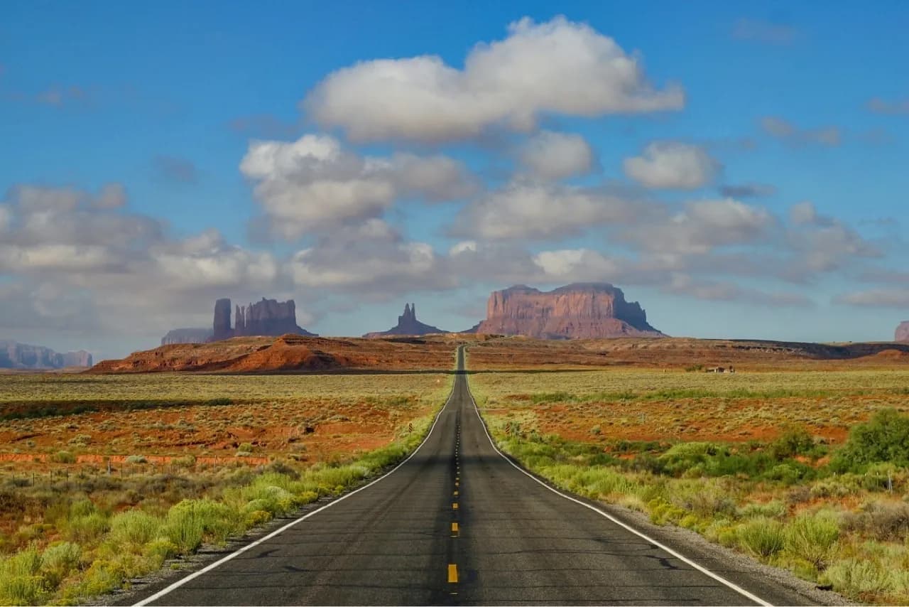 Monument Valley - 来自 Forest Gump Point, United States