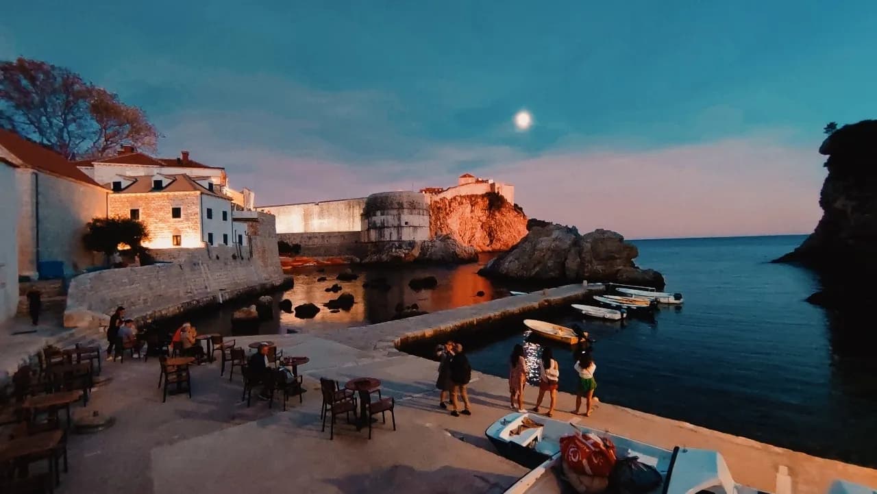 Dubrovnik - De West harbour Dubrovnik, Croatia