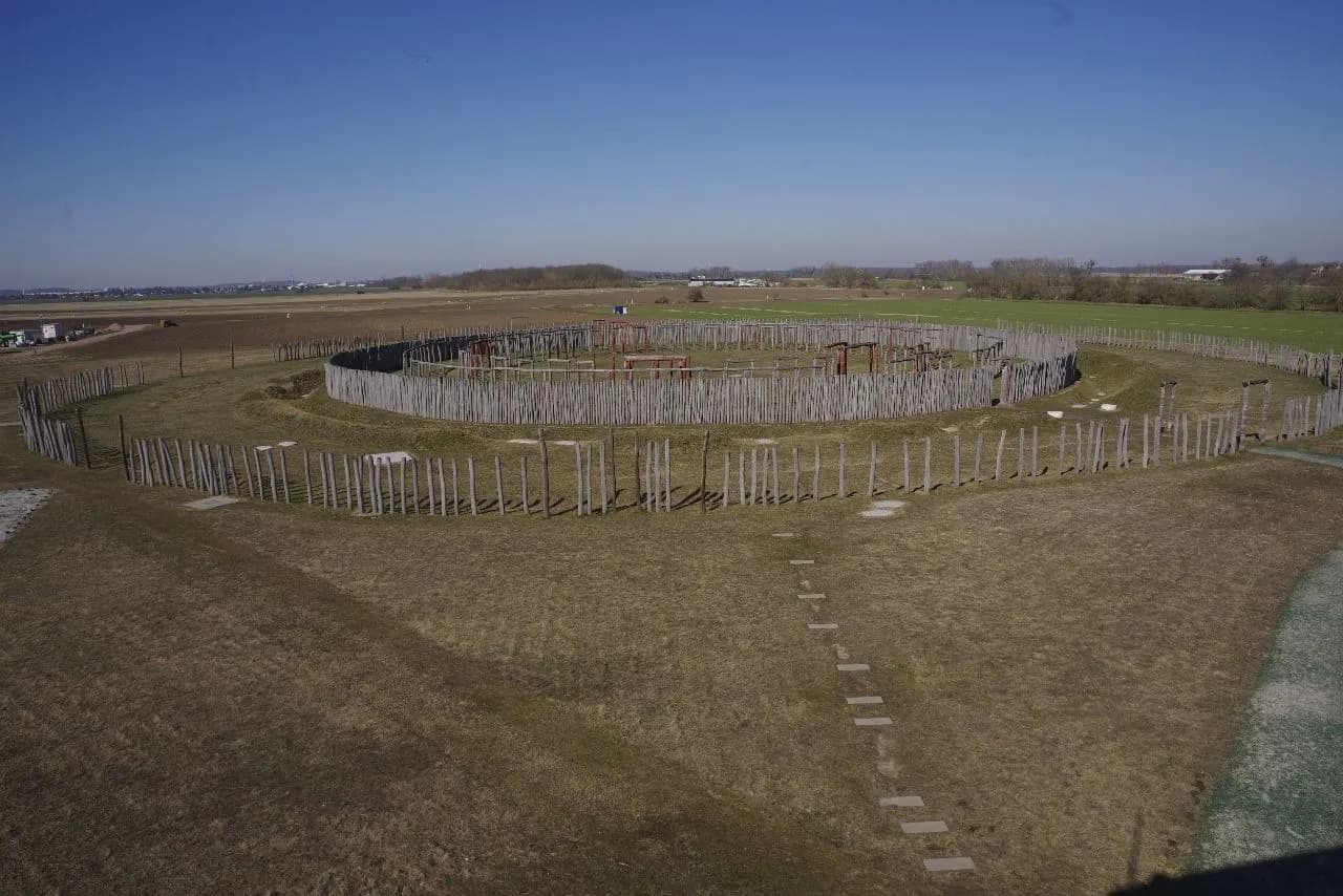 Ringheiligtum Pömmelte - Від Aussichtsturm, Germany