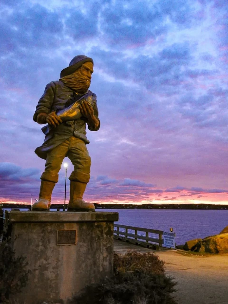 Fisherman Statue - United States