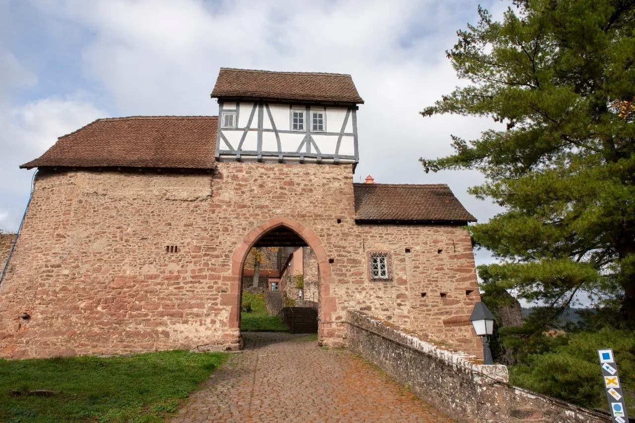 Schloss Hirschhorn - З Gate, Germany