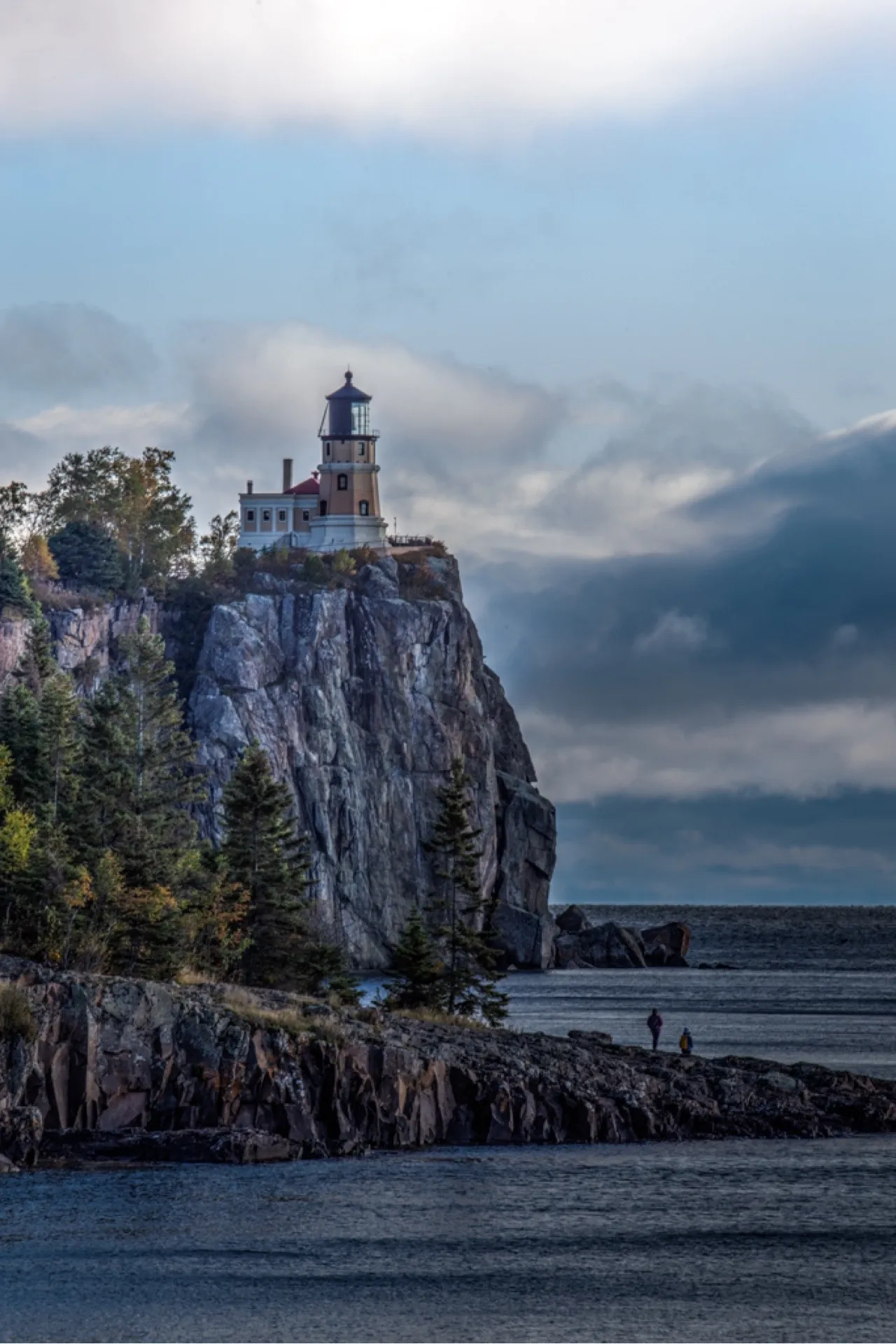 Split Rock Lighthouse - Från Pebble Beach, United States
