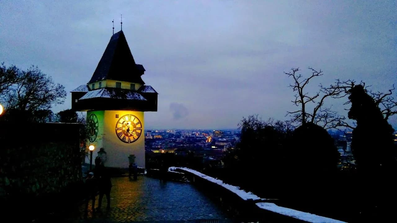 Uhrturm - Da Schlossberg, Austria