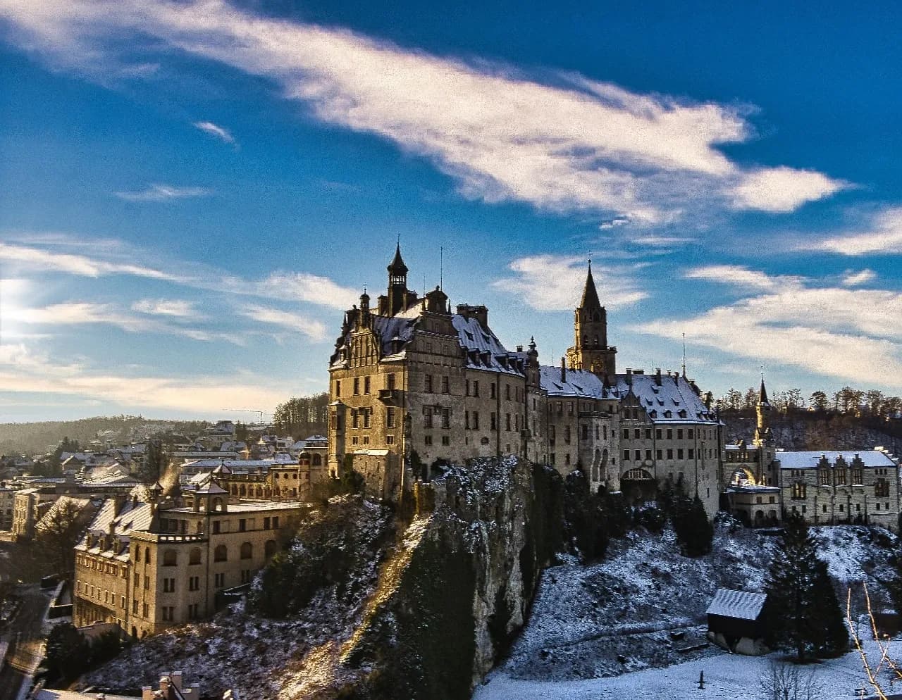 Sigmaringen Castle - De Aussichtspunkt auf dem Mühlberg, Germany