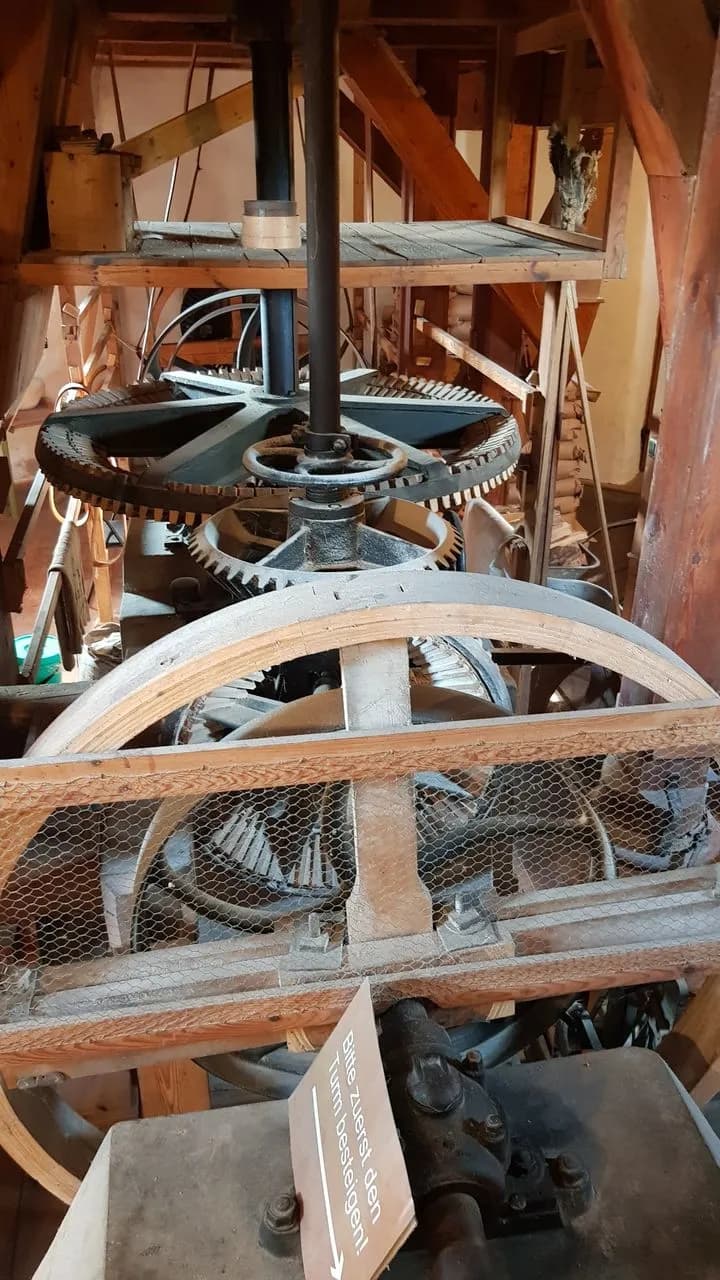 In der Mühle - Od Holländerwindmühle Straupitz, Germany