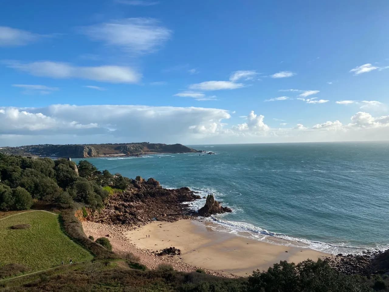Beauport Beach - De la Carpark, Jersey