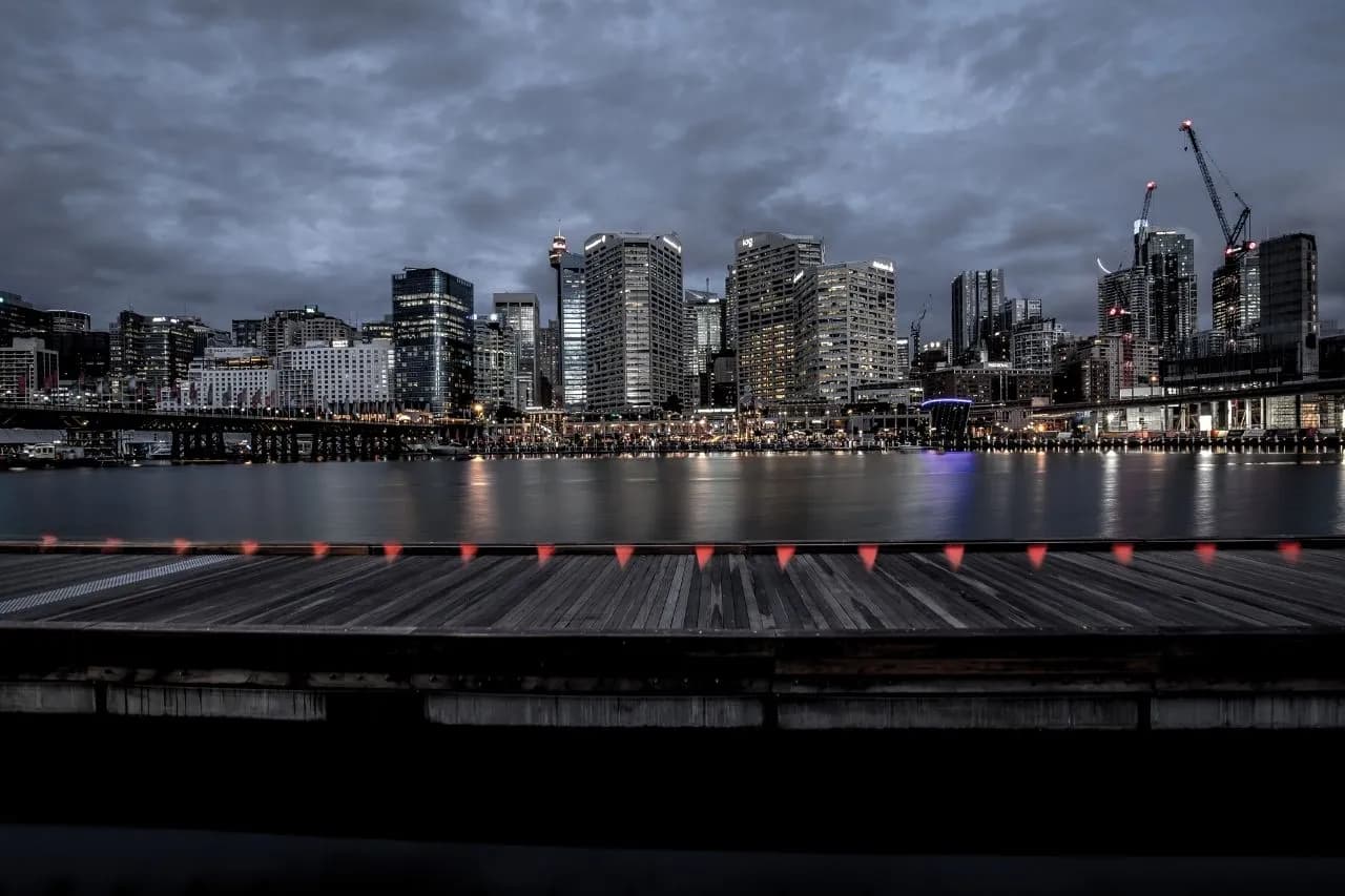 Darling Harbour - Dari Ferris Wheel, Australia