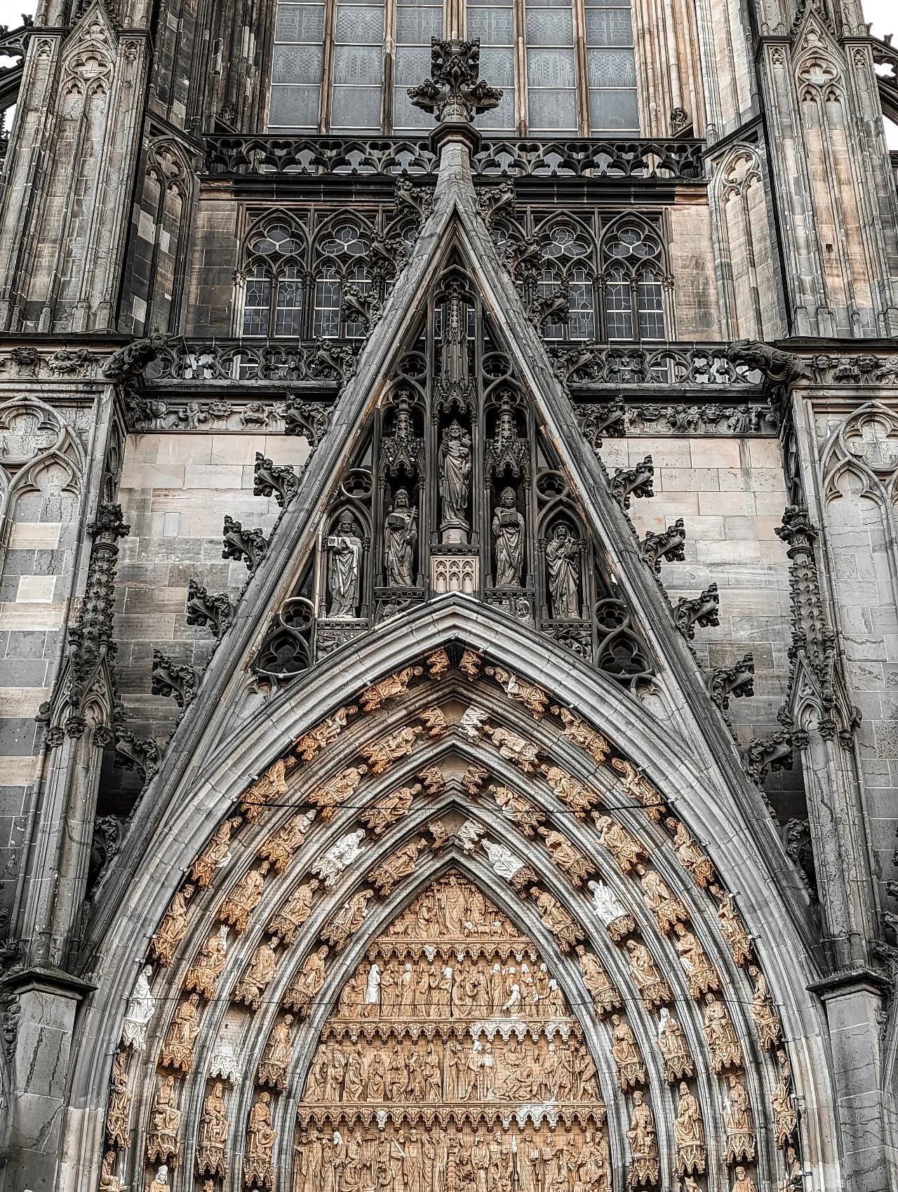 Cologne Cathedral - Dari North side, Germany