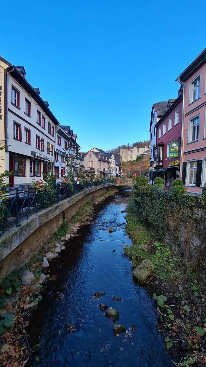 Erft in Bad Münstereifel / Vor der Jahrhundert Flut - Od Johannisstrasse, Germany