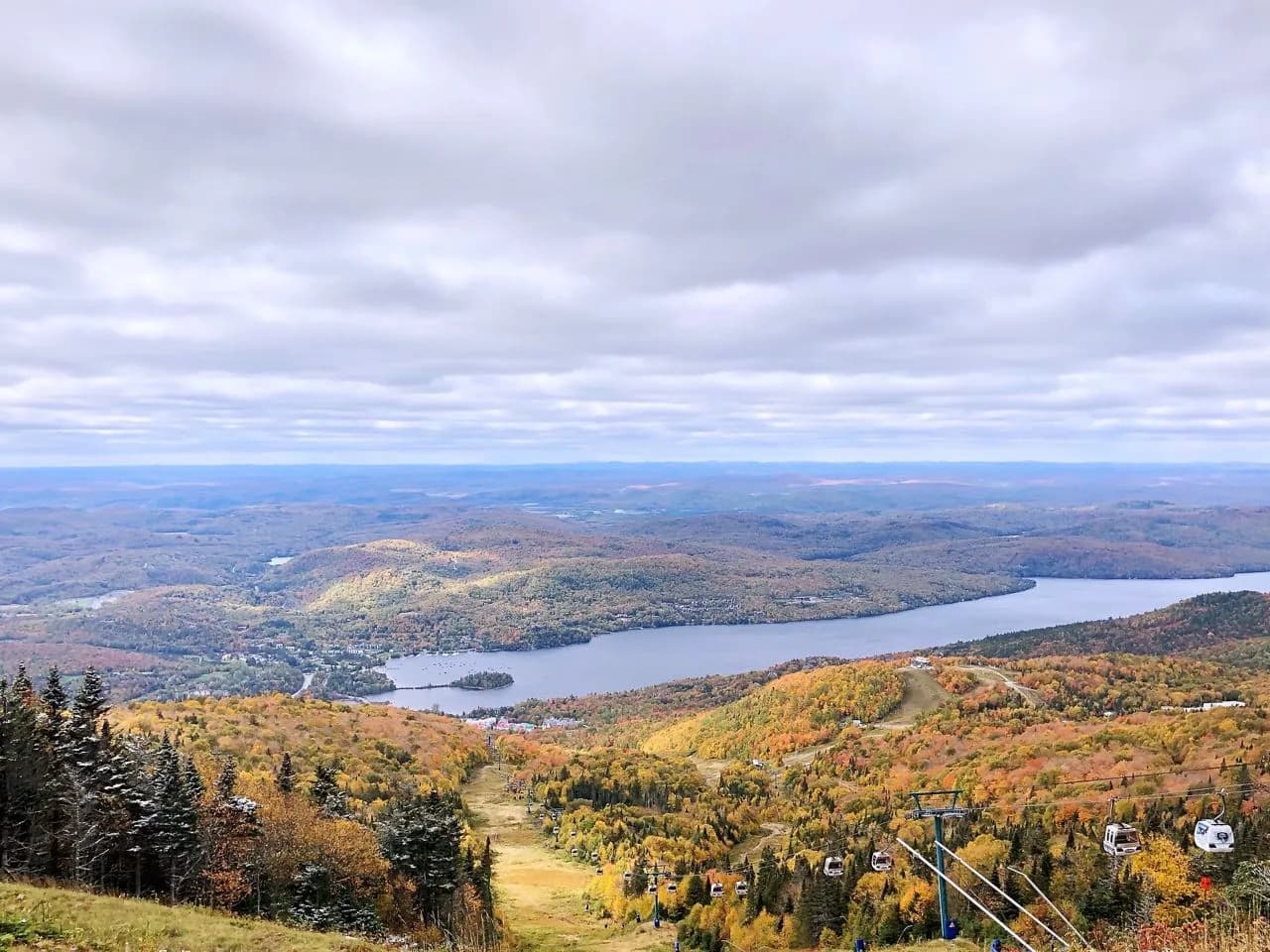 Lac Tremblant - Frá Mont Tremblant, Canada