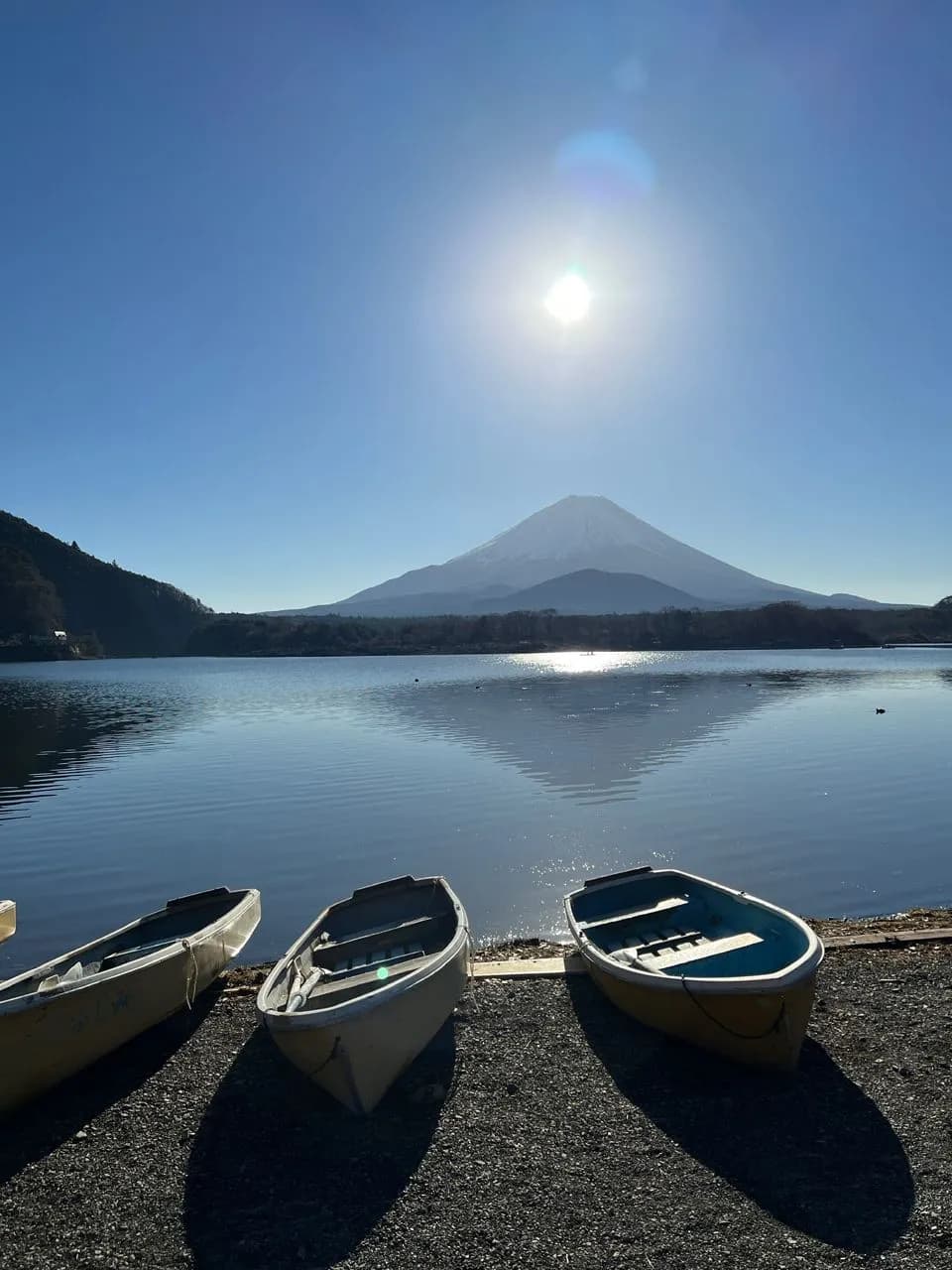 Mount Fuji - Dari Tatego-Hama Beach, Japan