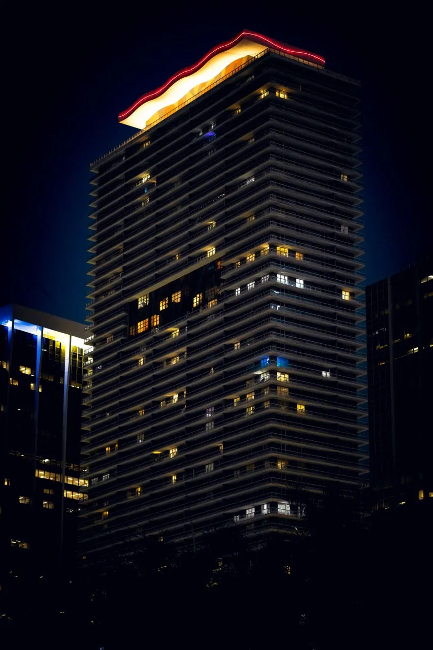 Biscayne Blvd's Buildings - Frá Biscayne Blvd, United States