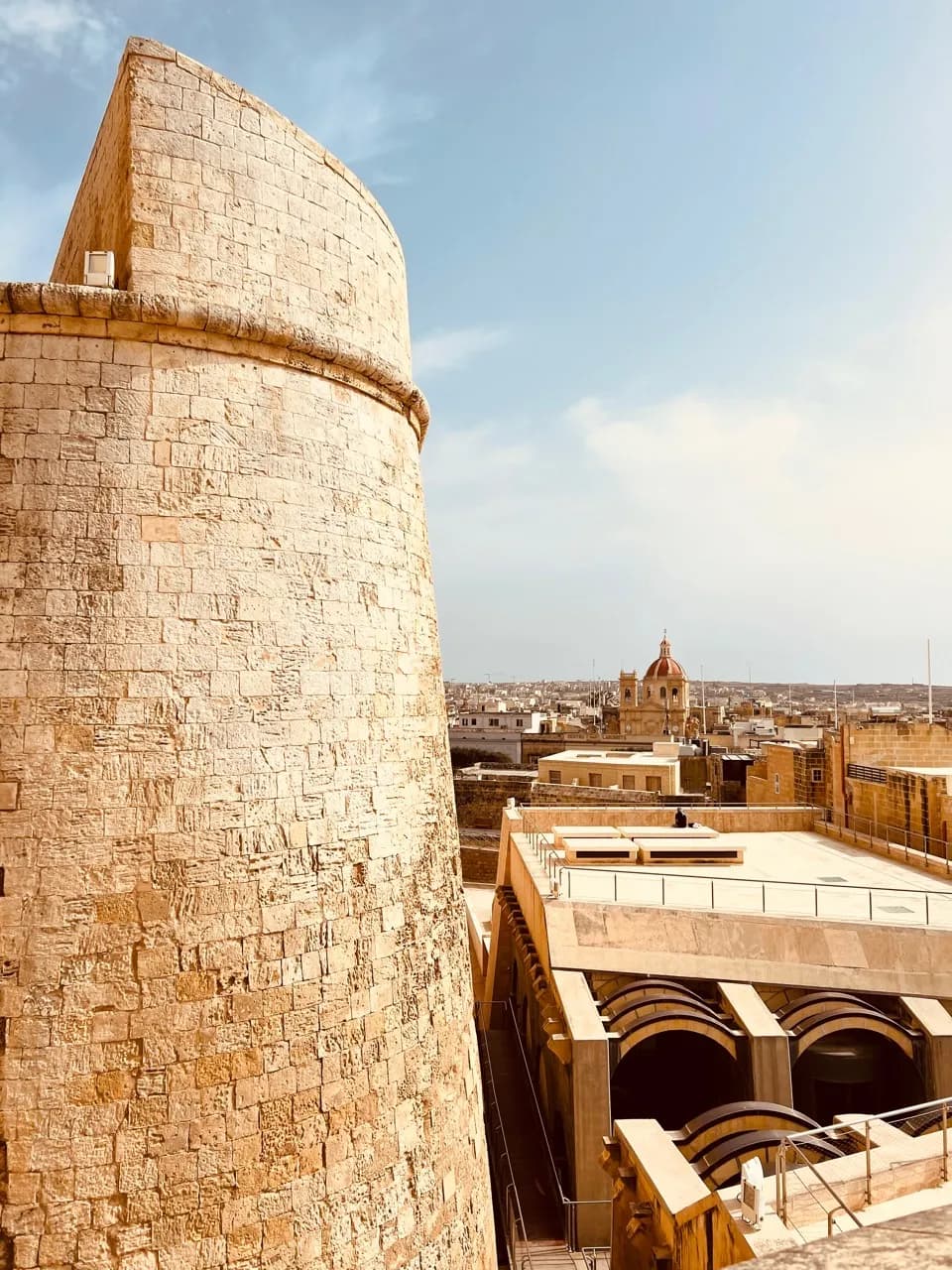 Vistas de Gozo - Von Cittadella, Malta