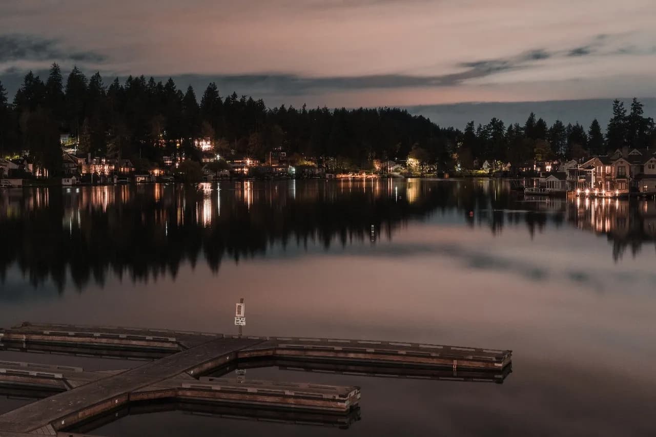 Lakewood Bay - From Lakeshore Inn, United States