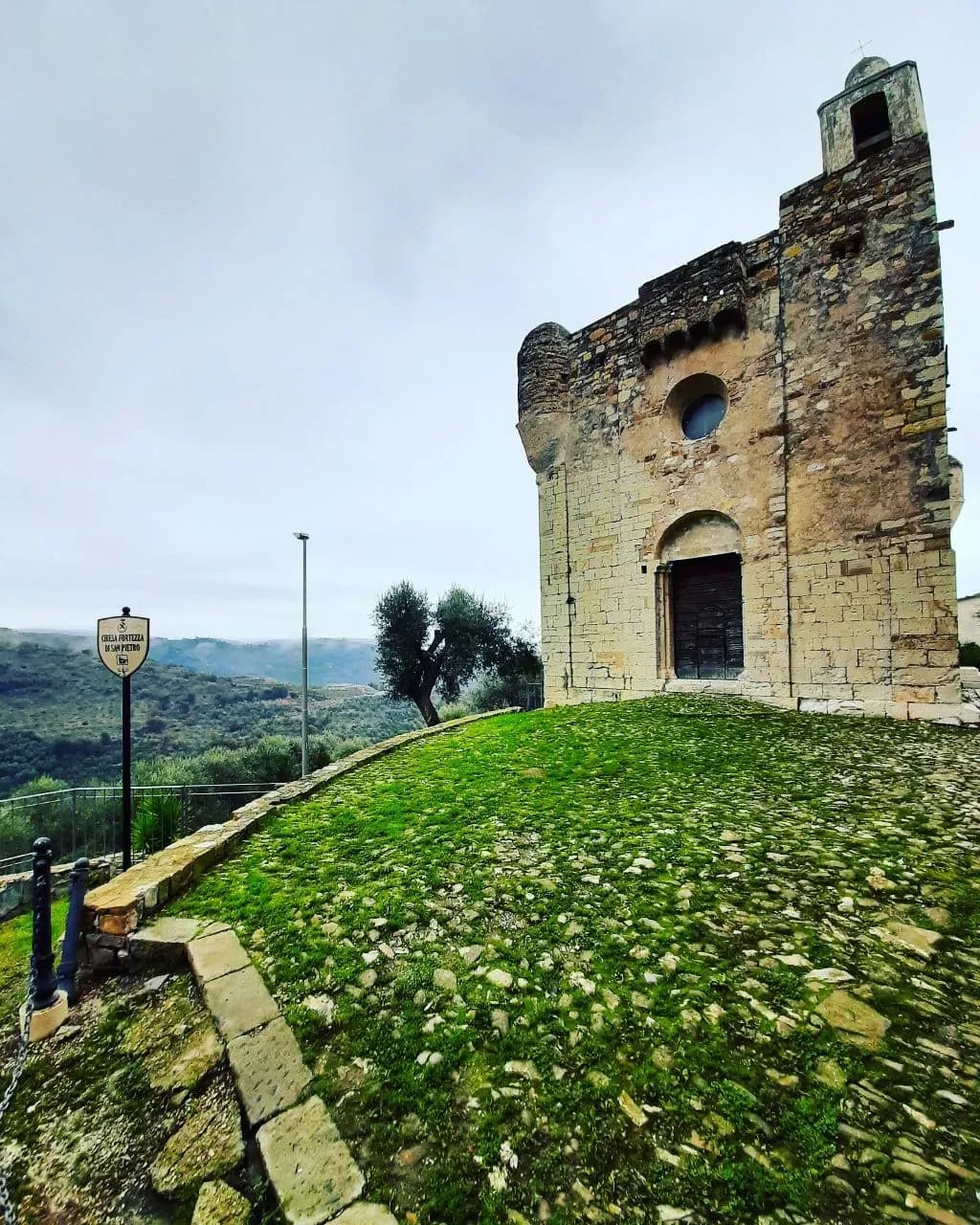 Chiesa Fortezza di San Pietro - From Via Casanova, Italy