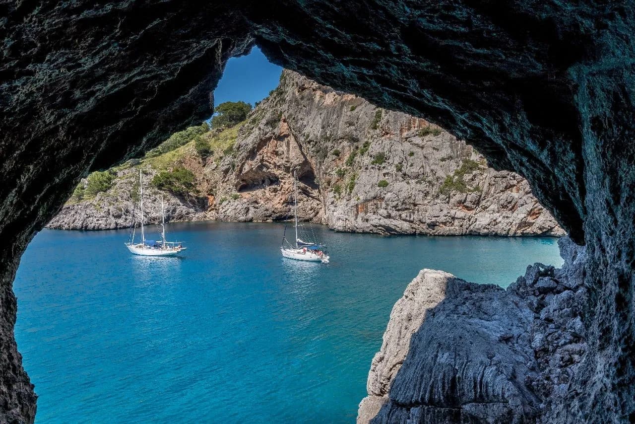 Racó de Sa Vaca - 来自 Tunel Sa Calobra, Spain