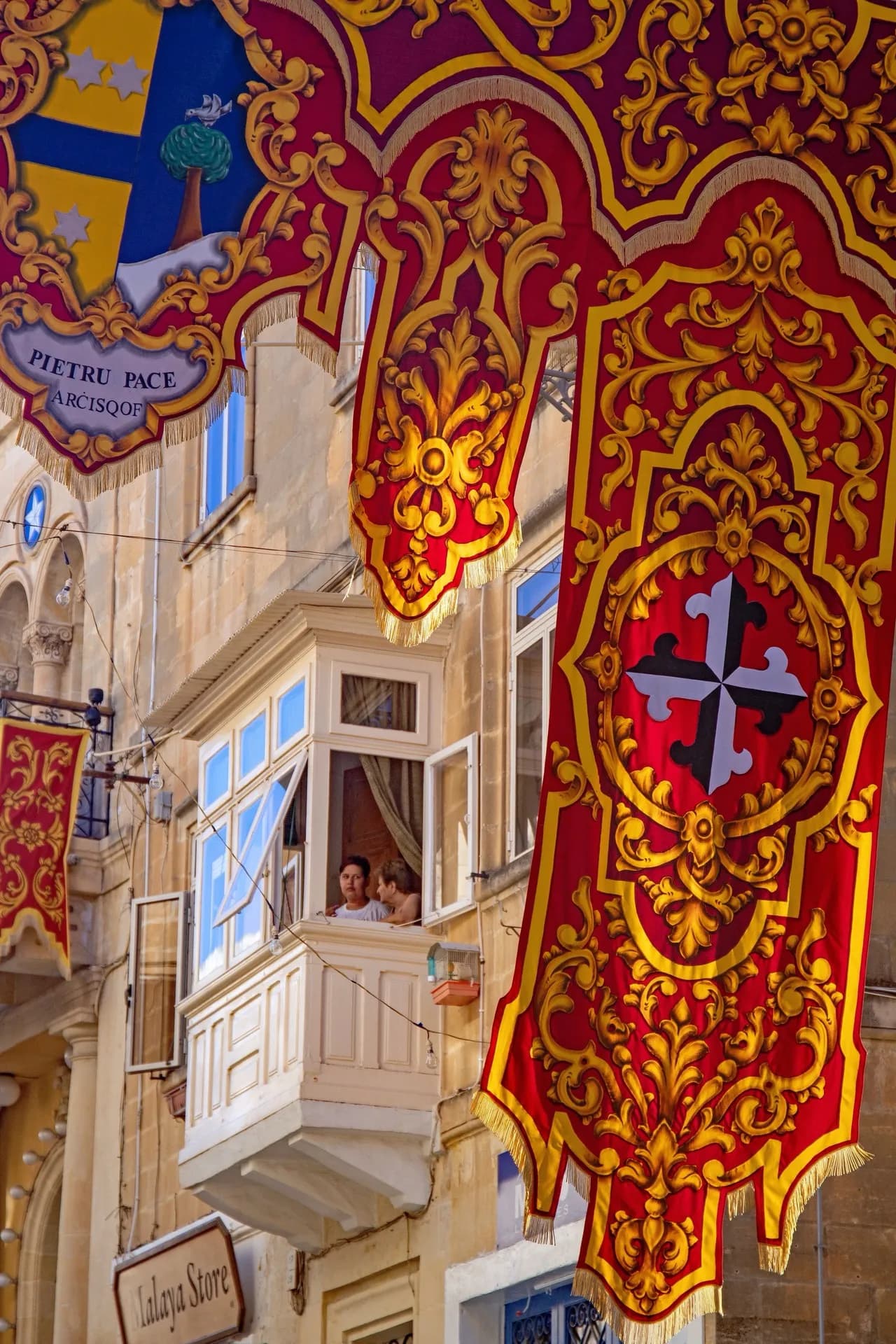 Birgu - Från Triq Il-Mina Kbira, Malta