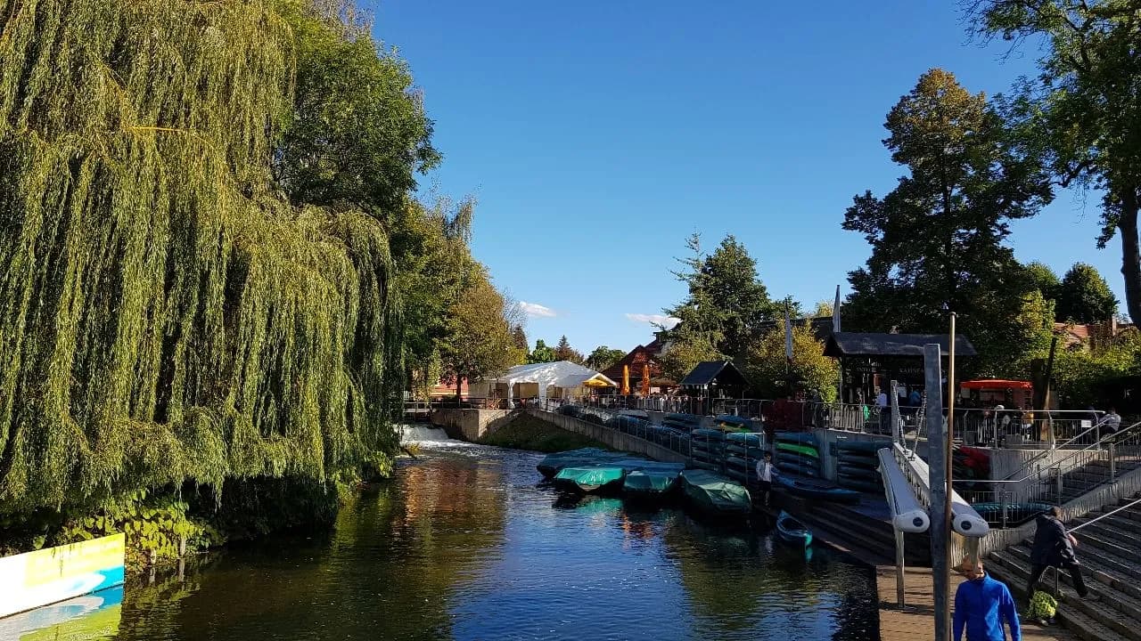 Hauptspree - Burg (Spreewald) - من Ufer der Hauptspree, Germany