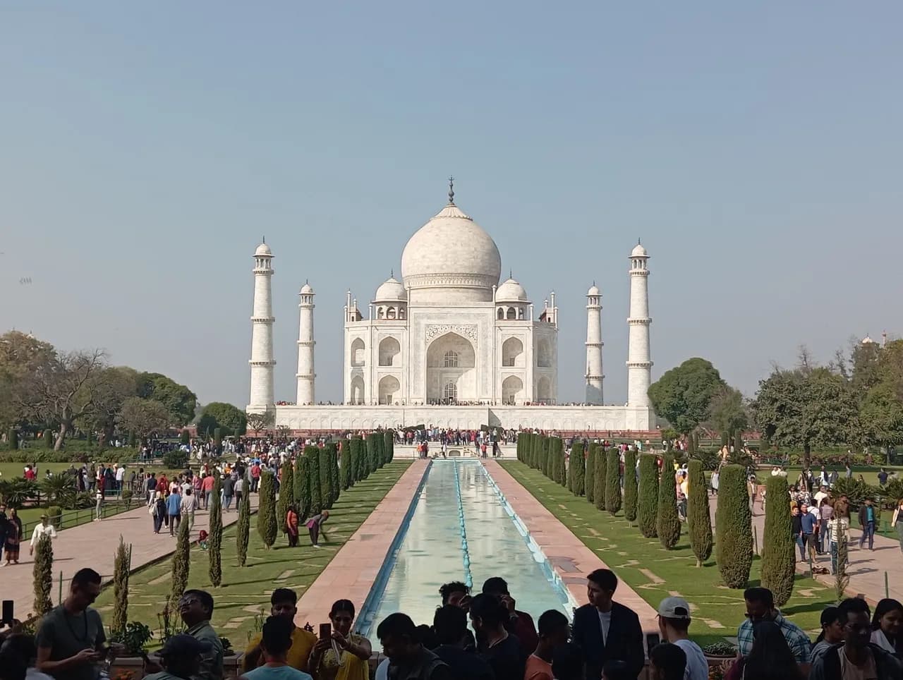 Taj Mahal - Od After Great Gate, India