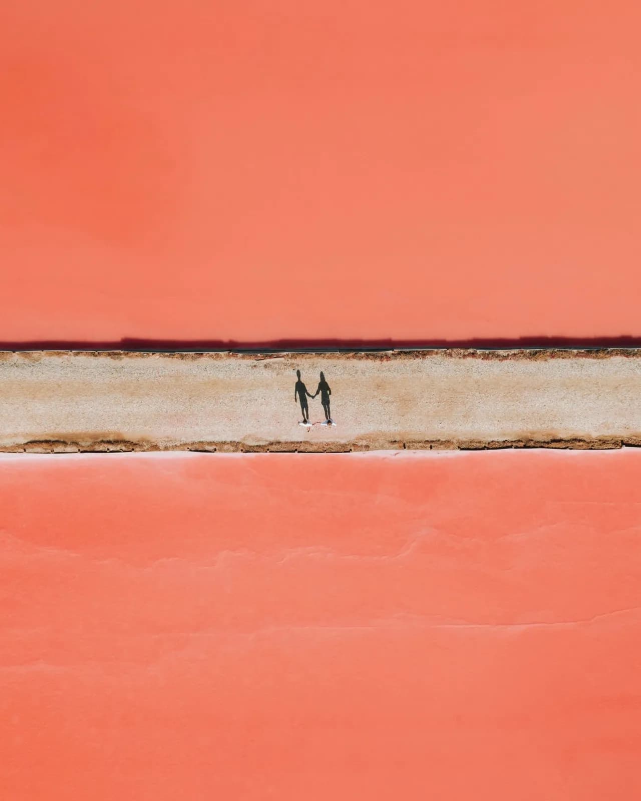 Salinas de Olhão - De Drone, Portugal