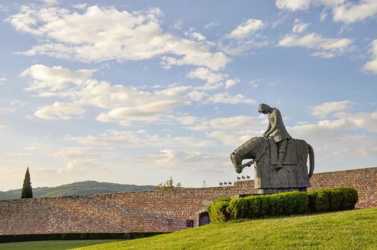 San Francesco Statue - Italy