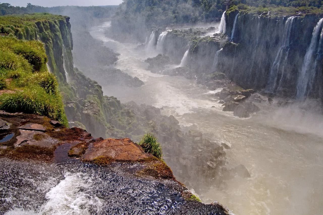 Rio Iguazú - 출발지 Drone, Argentina
