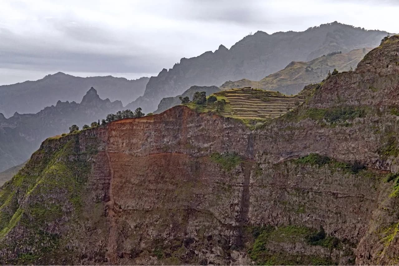 Droga na grani - Punkt widokowy - Cabo Verde