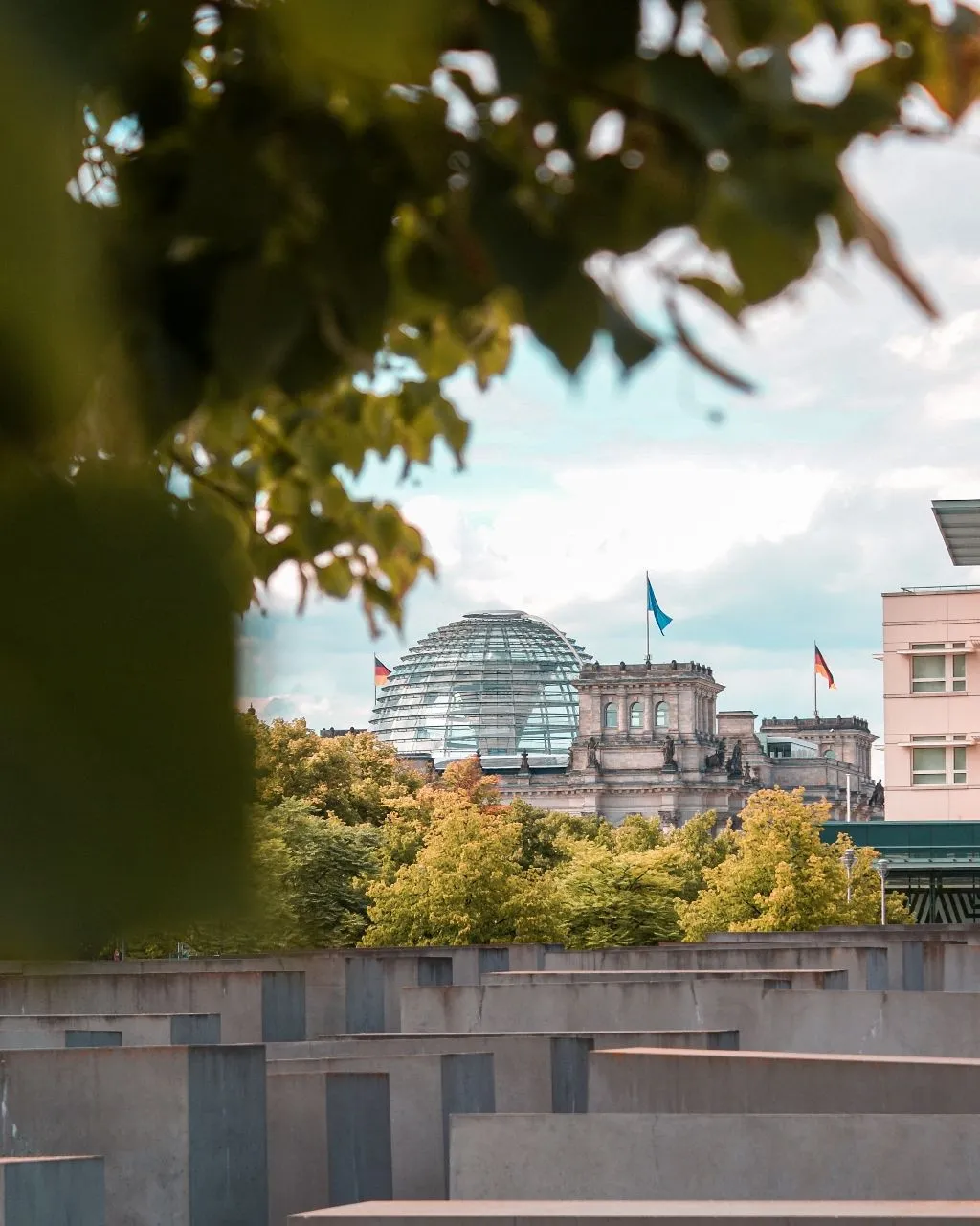 Reichstag Building - Von Memorial, Germany