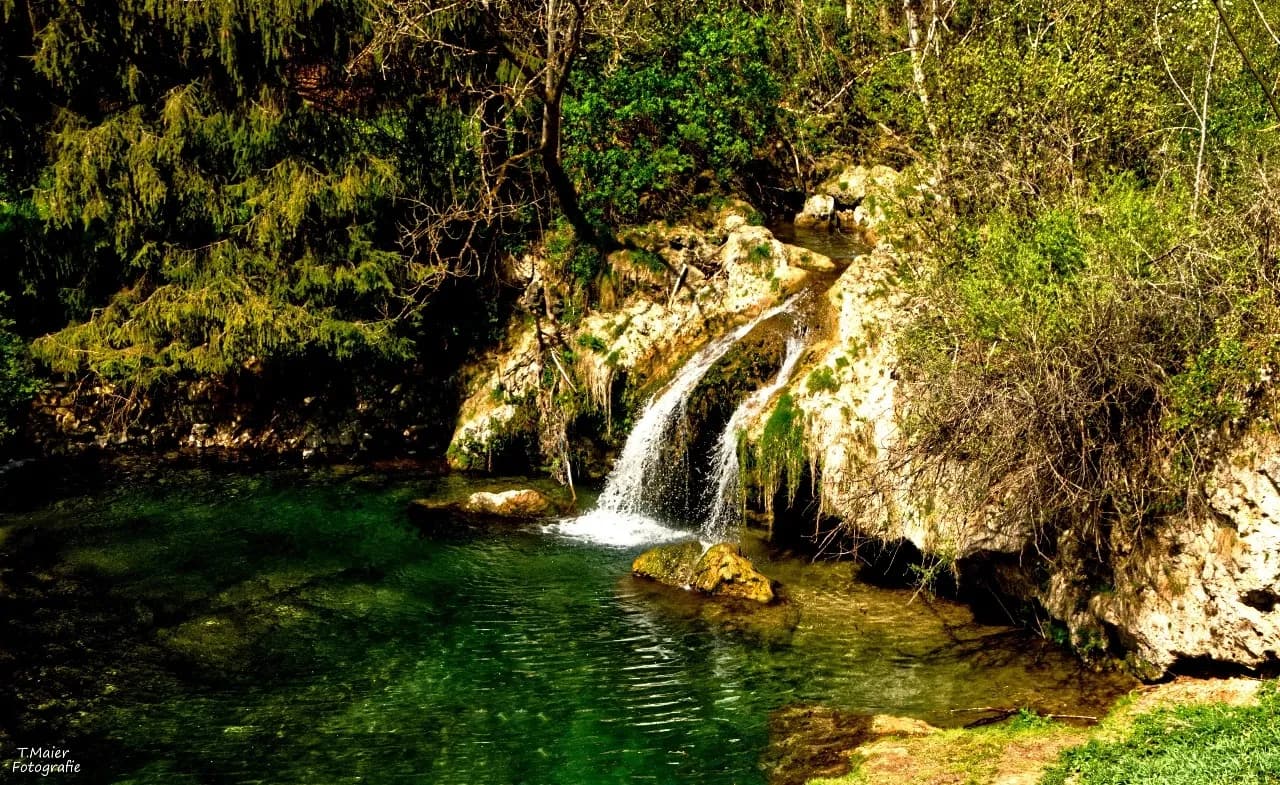Wasserfall in Veringendorf - Germany