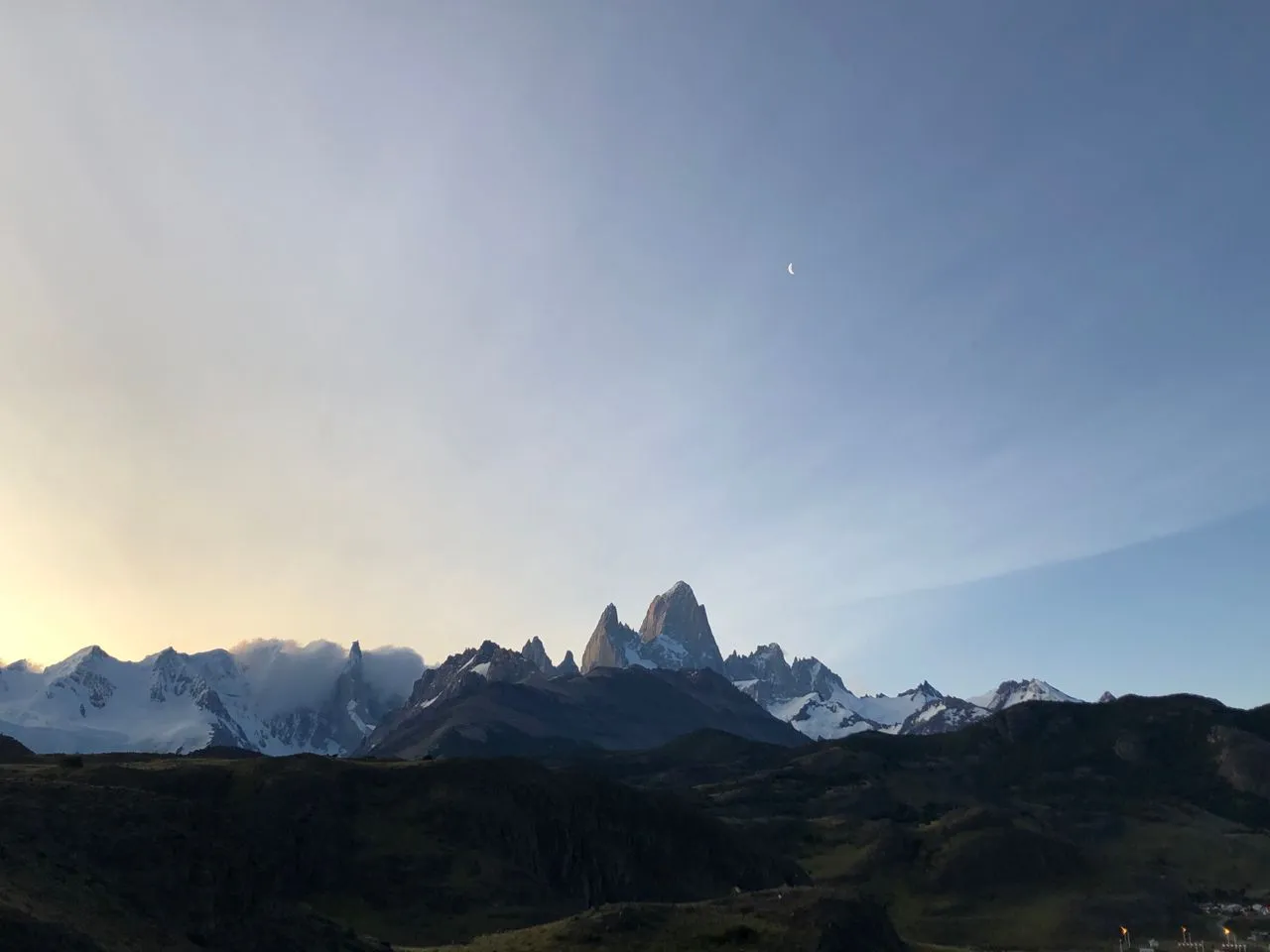 Fitz Roy - Frá Mirador de las Águilas, Argentina