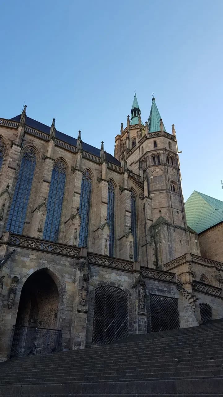 Erfurter Dom - Von Domstufen, Germany
