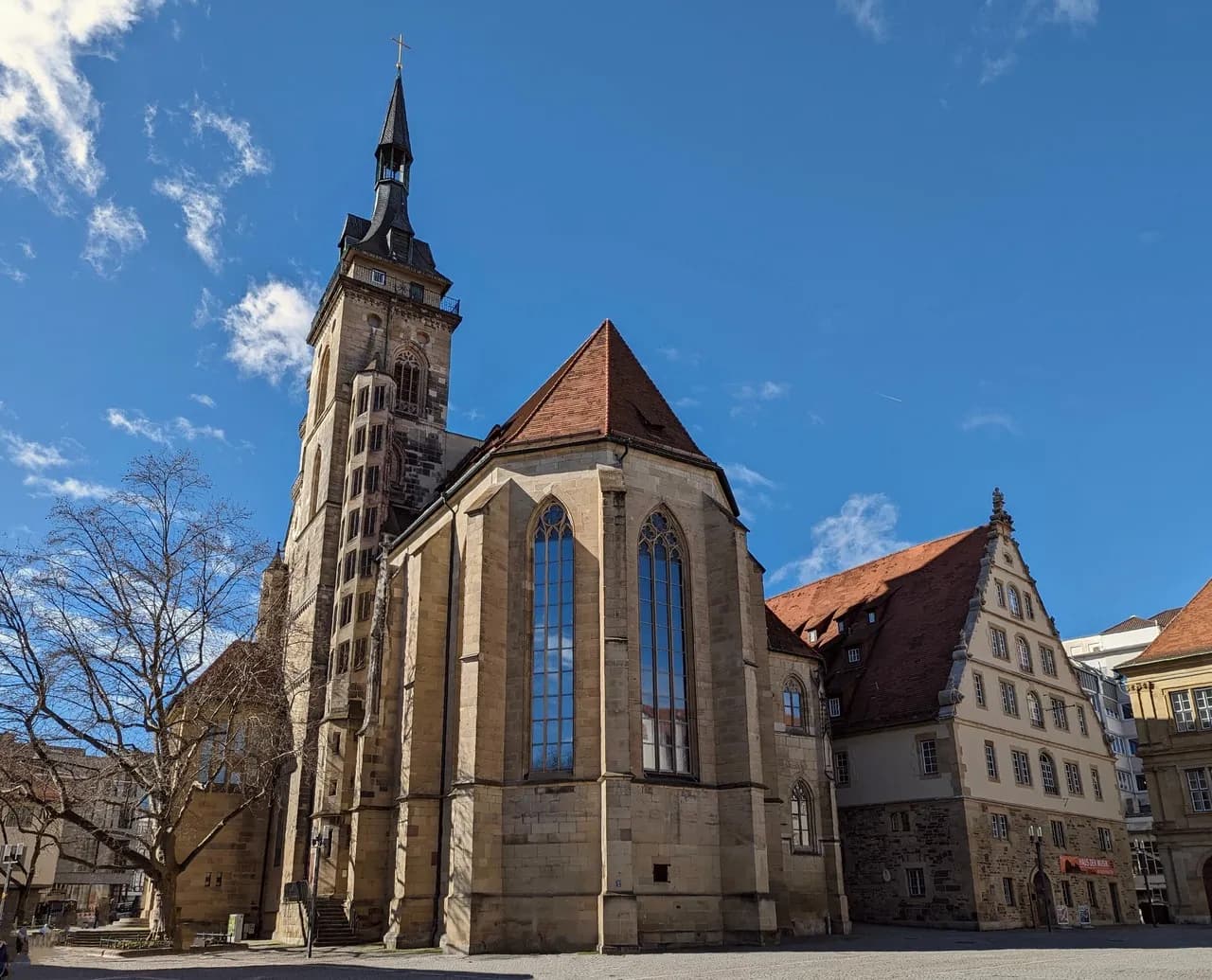 Stiftskirche - Von Schillerplatz, Germany