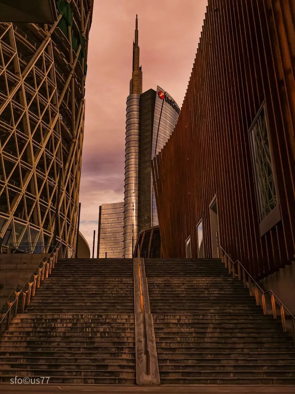 Piazza Gae Aulenti - Van Via Melchiorre Gioia, Italy