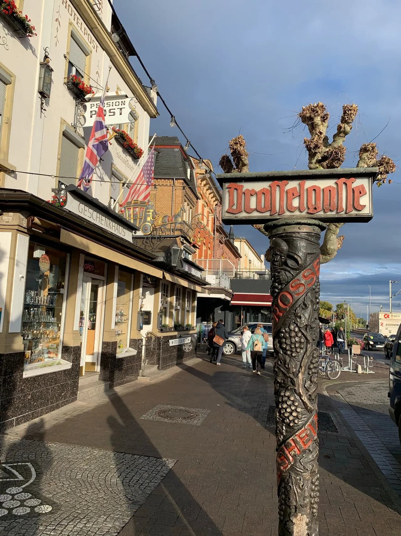 Rüdesheim am Rhein - से Riverside walk, Germany