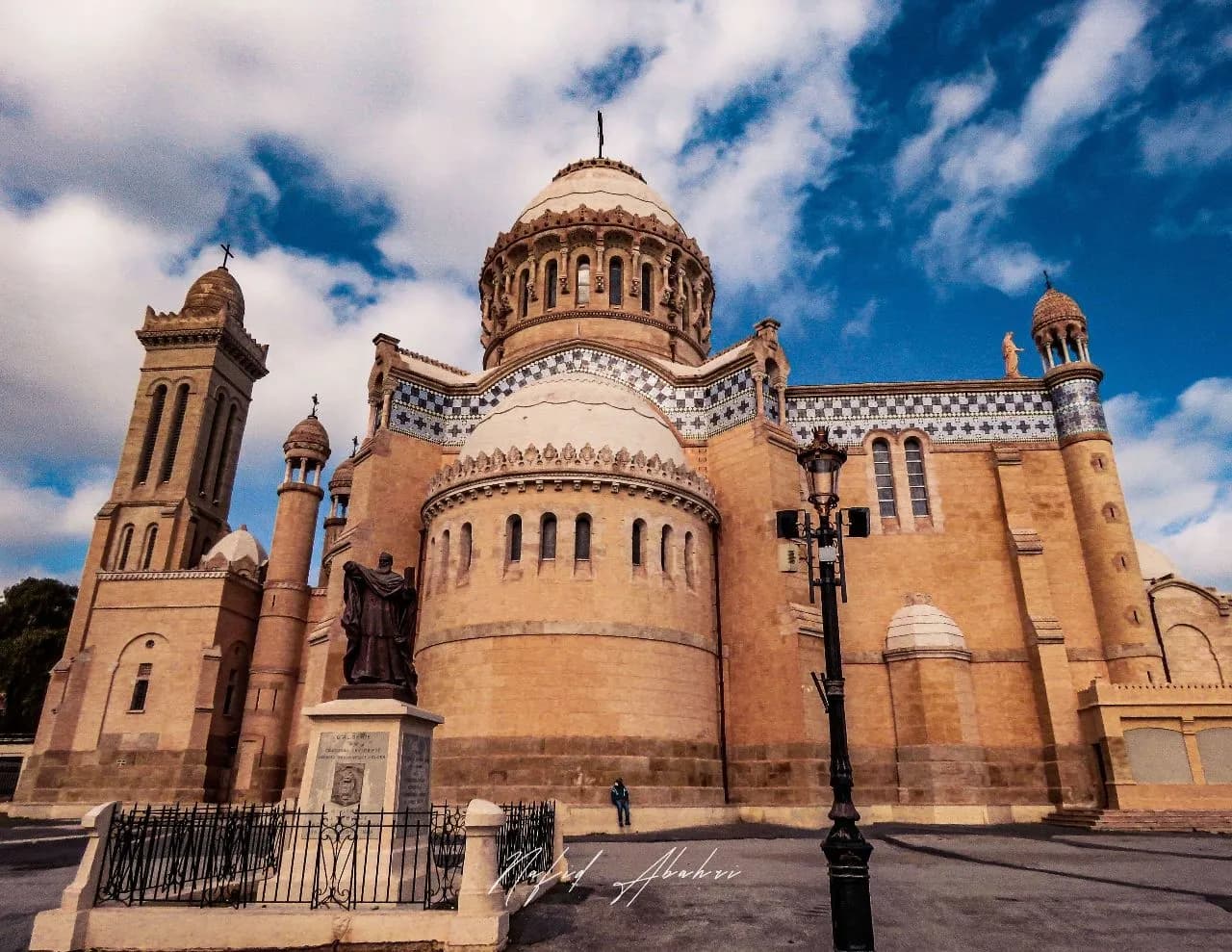 Statue of Charles Lavigerie - З Notre-Dame d'Afrique, Algeria