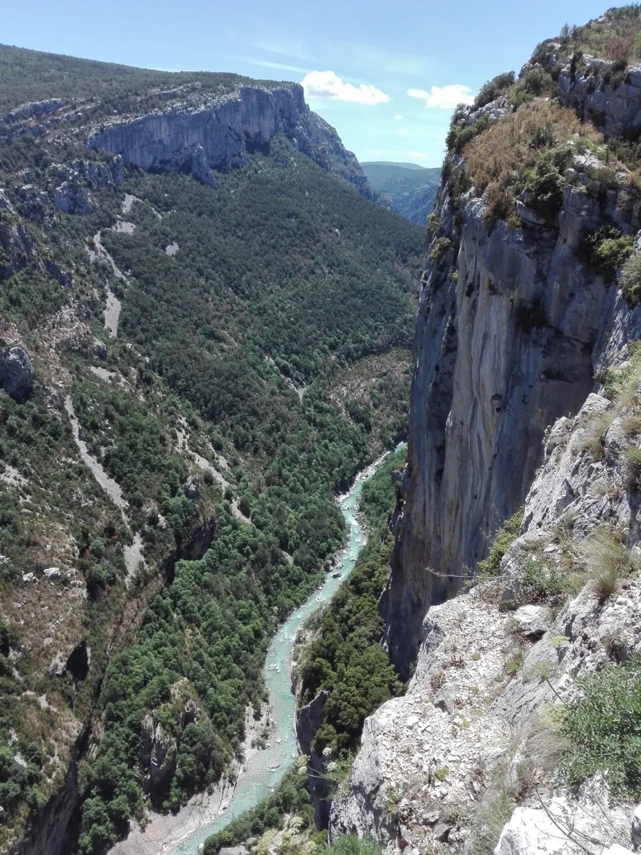 Verdon Gorge - Tól Belvedere de Trescaïre haut, France