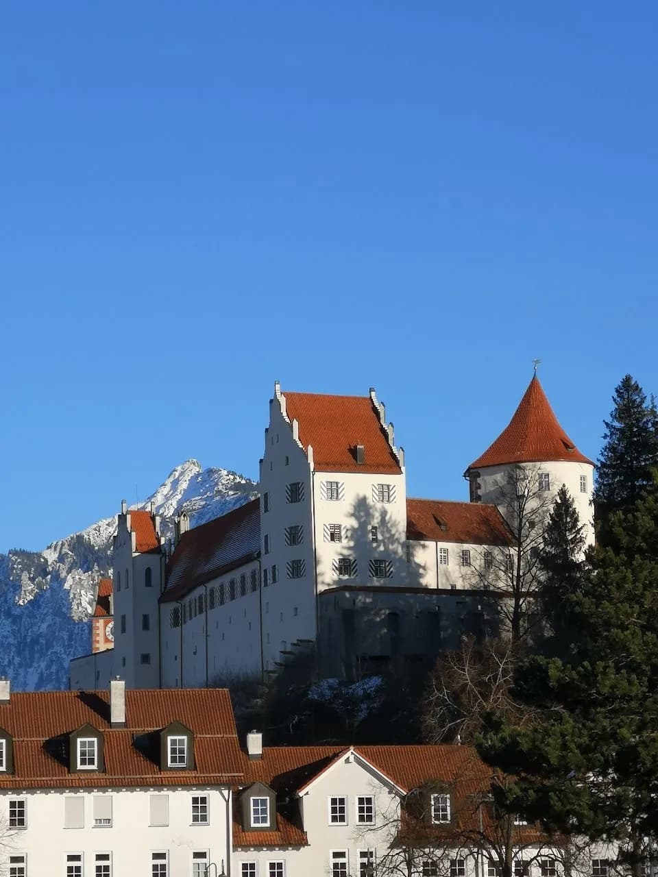 Hohes Schloss Füssen - Frá Parkplatz, Germany