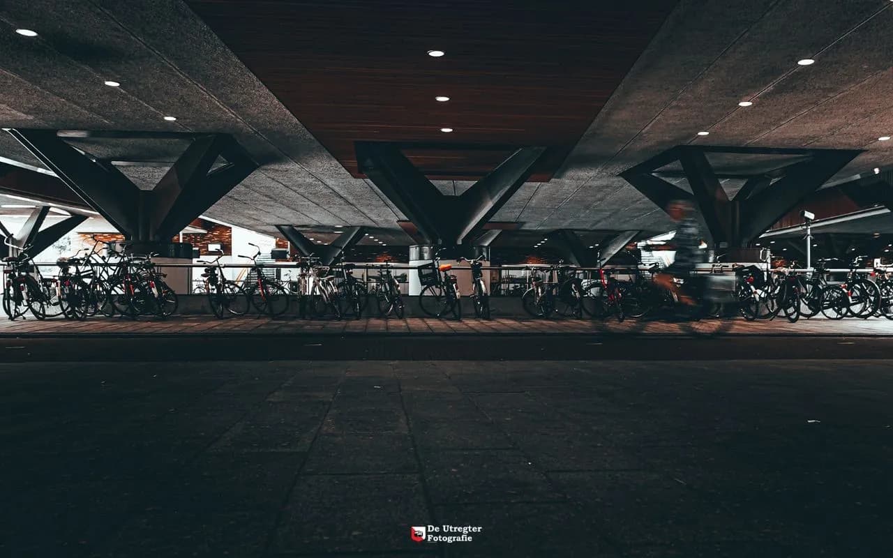 Vaartsche Rijn Station - から Bikes Parking, Netherlands