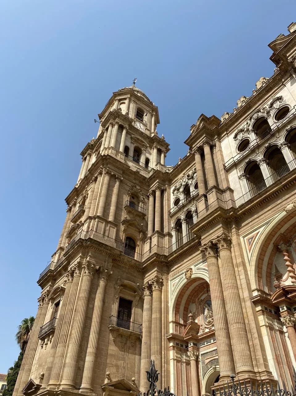 Catedral de la Encarnación de Málaga - Från Plaza del Obispo, Spain